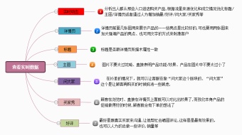 查看实时数据思维导图模板