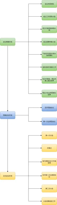 团代会流程图