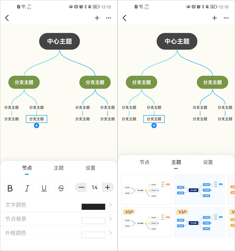 设定树状图样式