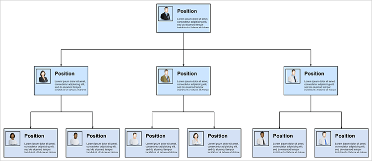 人员架构组织结构图