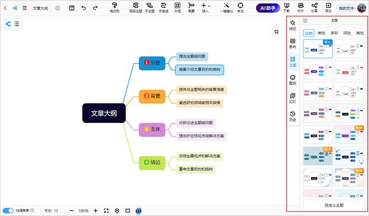 主题样式风格多