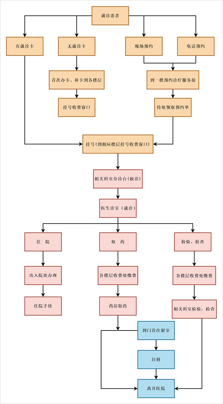 就诊流程图