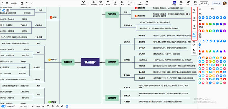 优化美化思维导图