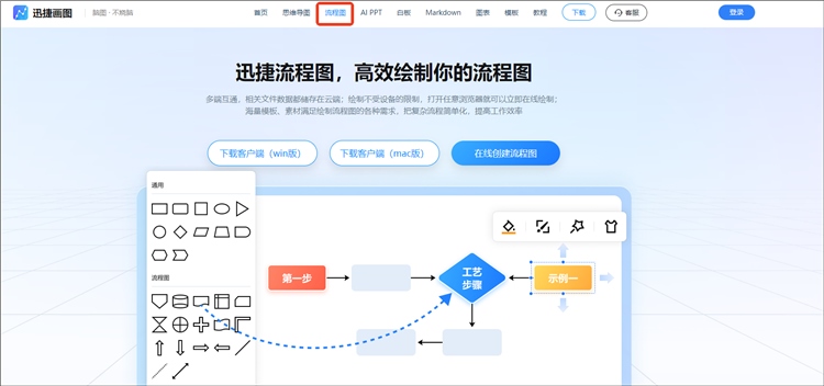 迅捷画图优势1