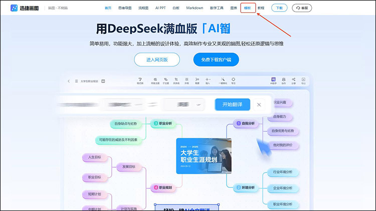 年度总结思维导图步骤1