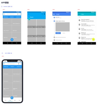 APP原型模板