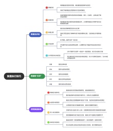 复盘执行技巧思维导图模板