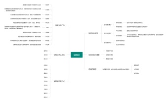 说明文思维导图模板